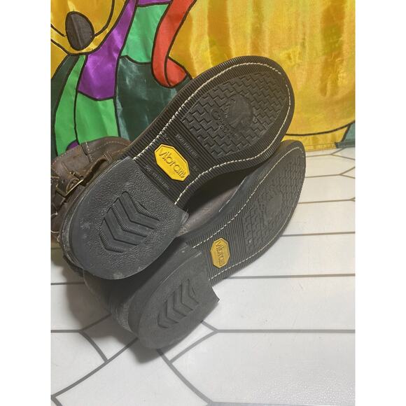 Chippewa Women's Steel Toe Insulated Logger Work Boot Size 6 B Brown - Picture 6 of 11